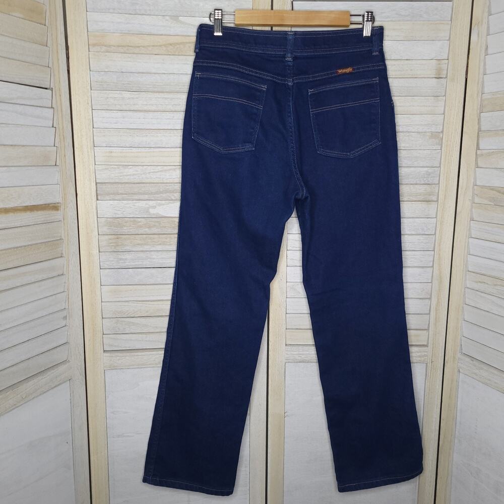 Vintage Wrangler Jeans Blue Denim SIZE 33x30 30 ACTUAL 30X29 High Rise Womens